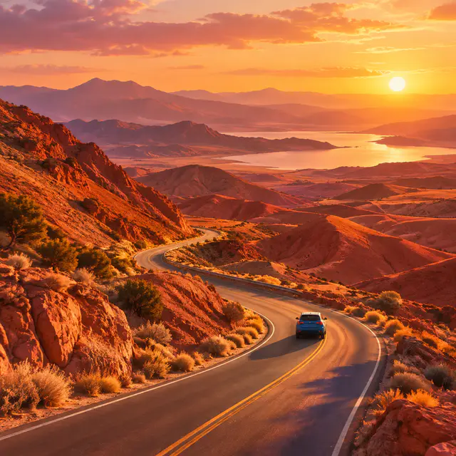 Terracotta Desert Road