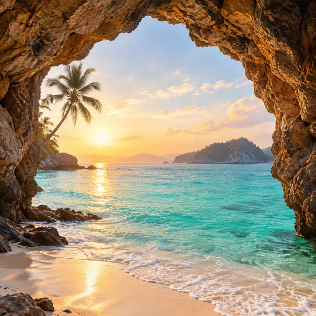 Tropical Rock Arch