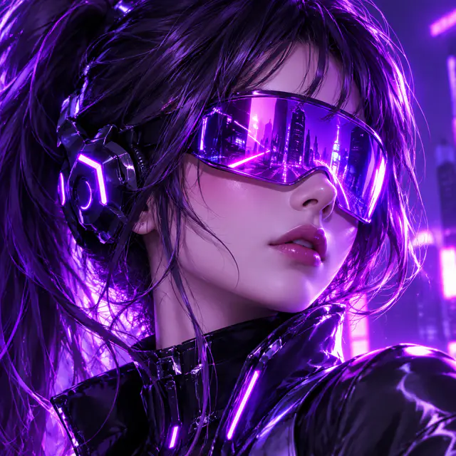 Purple PFP example 3