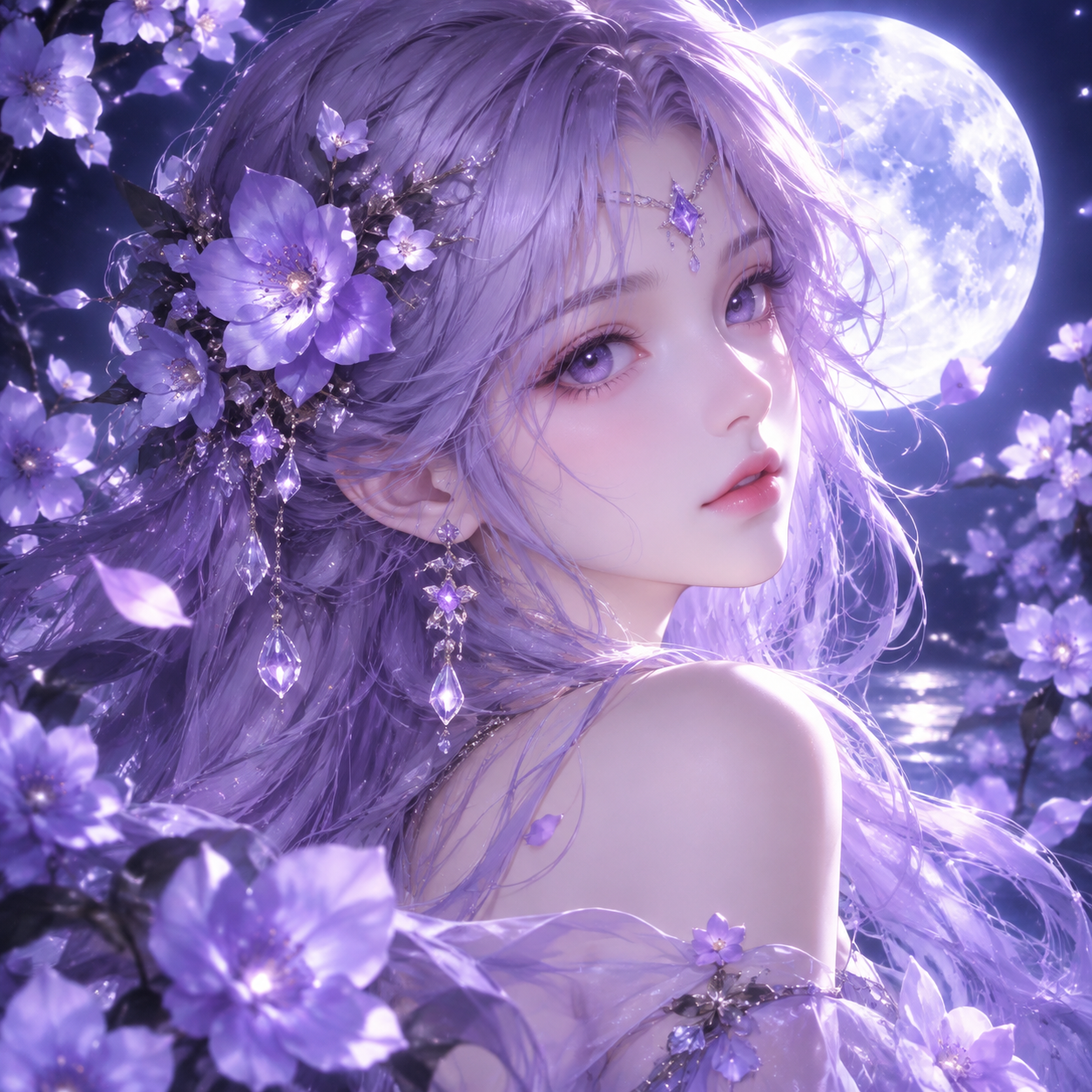 Purple PFP example