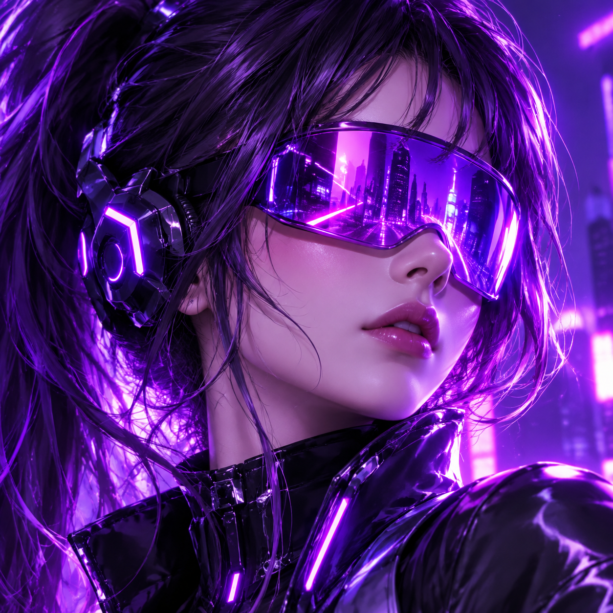 Purple PFP example 3