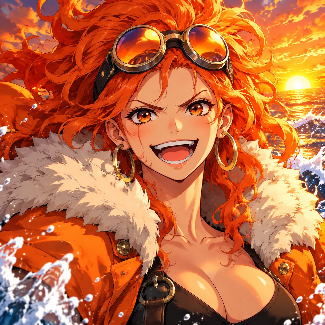 Flame-Haired Giant Warrior